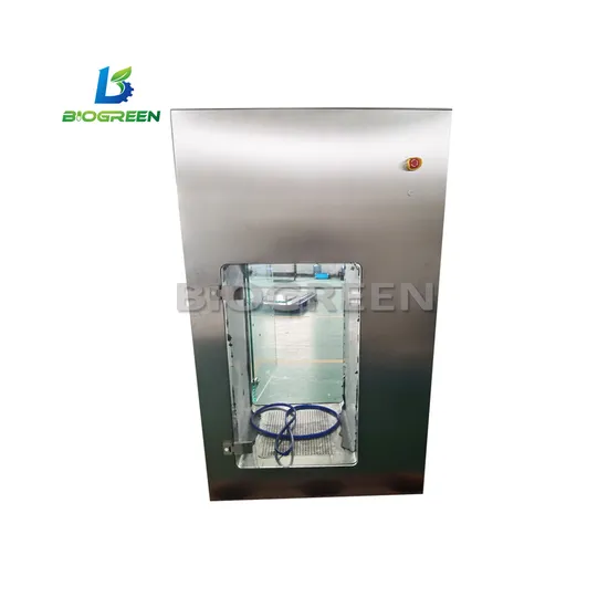 Self-Cleaning Laminar Flow Pass Box for Cleanroom Equipment